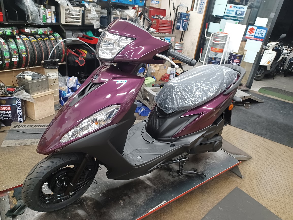 新基準原付展示中です！